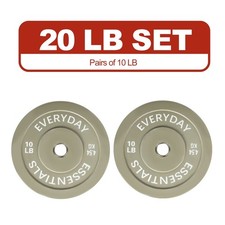  Bumper Weight Plates, 10 lb