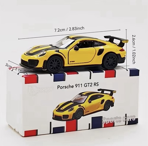 Bburago porsche 911 gt2 - 1/60,
