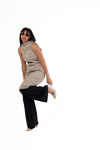 Abito midi sarah pacini - midi,