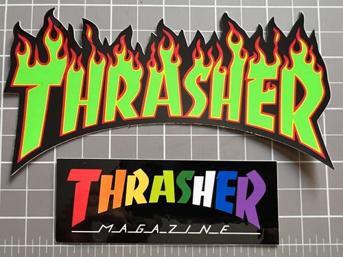 Adesivi thrasher skateboard - 2,
