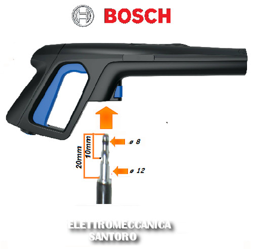 Pistola per idropulitrice - pistola,