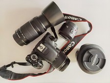 Fotocamera Canon Eos 600D con kit obiettivi + filtri + zaino