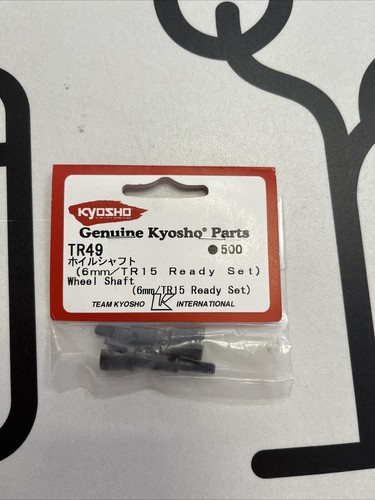 Kyosho tr49 wheel shaft 6mm - wheel, (6mm