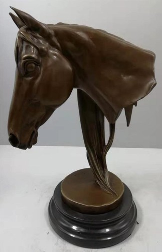 Scultura busto testa - , di