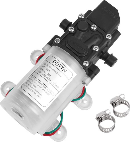Pompa acqua membrana 12v con - acqua,
