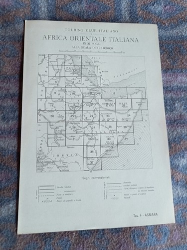 Carta touring club - carta, italiano