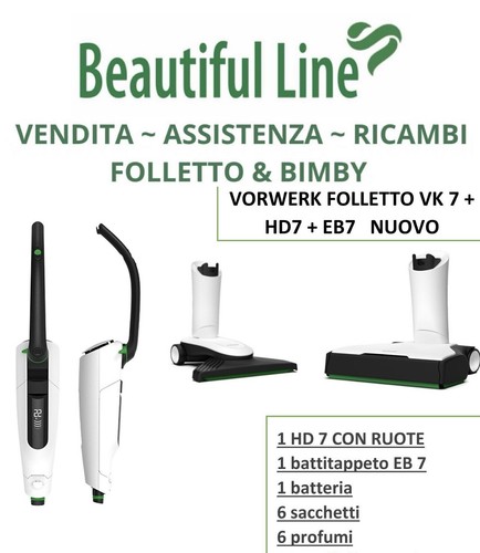 Vorwerk folletto vk7s senza - folletto,