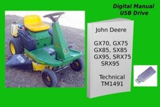 John Deere GX70 GX75 GX85 SX85