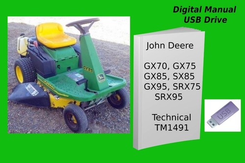 John deere gx70 - deere, gx75