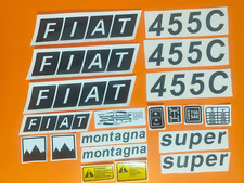 ADESIVI DECALCOMANIE  FIAT 455
