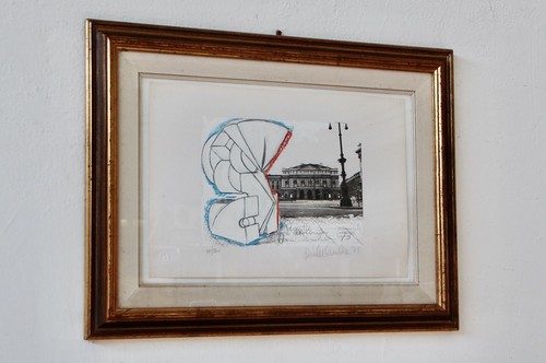 Litografia andrea cascella - litografia,