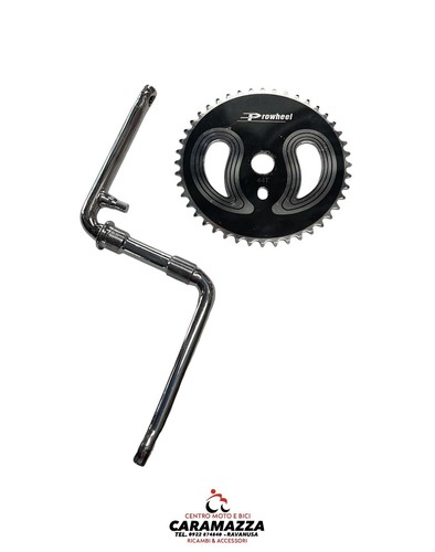 Pedivella guarnitura bmx 165mm - guarnitura,