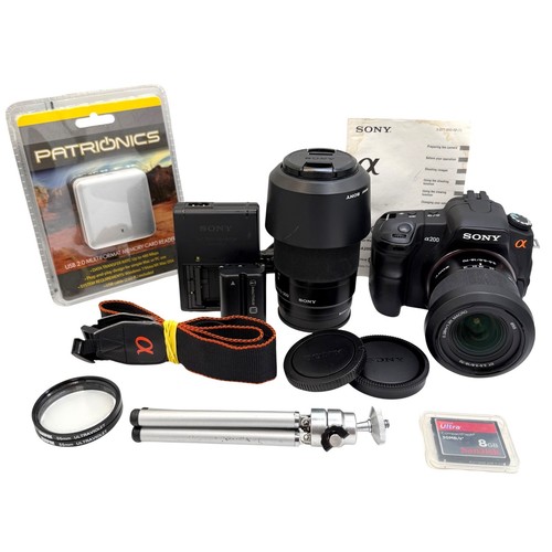 Pacchetto fotocamera sony - pacchetto,