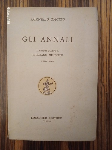 Tacito gli annali vitaliano - annali,