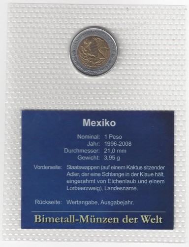Bimetallo monete del mondo - monete,