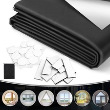 Tessuto oscurante per finestre, oscurante per finestre senza forare, tenda oscurante