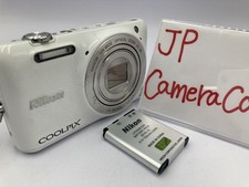 Eccellente fotocamera digitale Nikon COOLPIX S6600 colore bianco 16,0 MP 2041