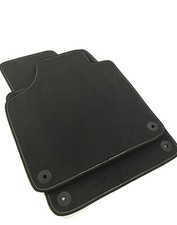 ASC tappetini auto AUDI A3 8P-8PA 2003-2013 tappeti in VELLUTO GRIGIO SCURO kit4