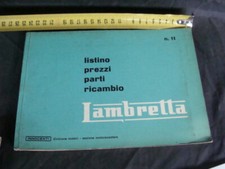 Listino prezzi parti ricambio