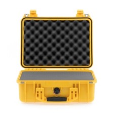 Peli Case 1450 con schiuma gialla custodia fotografica valigetta industriale custodia protettiva IP67 NUOVA