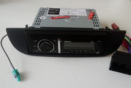 Autoradio nera per fiat 500 - cd,