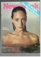 MARISA BERENSON ATTRICE MODELLA RARO magazine NEWSWEEK August 13, 1973