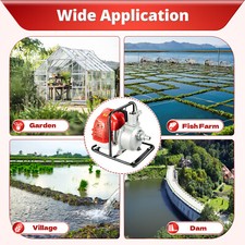 Pompa acqua alimentata a gas