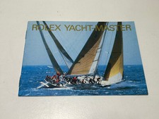 ULTRA RARE VINTAGE ROLEX YATCH-MASTER BOOKLET YEARS 1992 ITA GENUINE