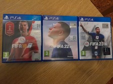 Videogioco  Fifa 18, 22, 23 per Ps4 LOTTO N.3 GIOCHI