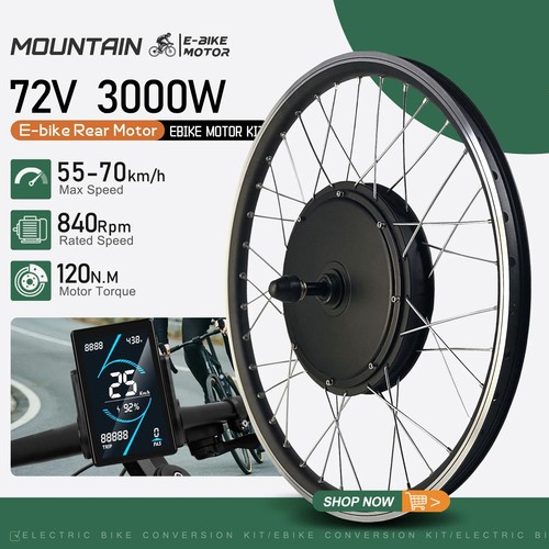 Bicicletta elettrica 72v 3000w - 72v,