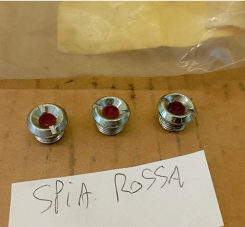 Spia cruscotto rossa ducati - spia,
