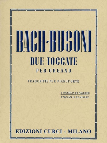Bach due toccate - bach, per