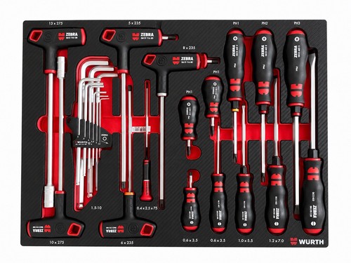 Set cacciaviti würth zebra - würth,