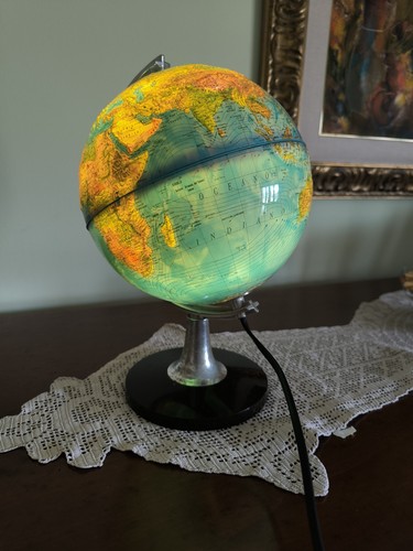 Mappamondo vintage - mappamondo,