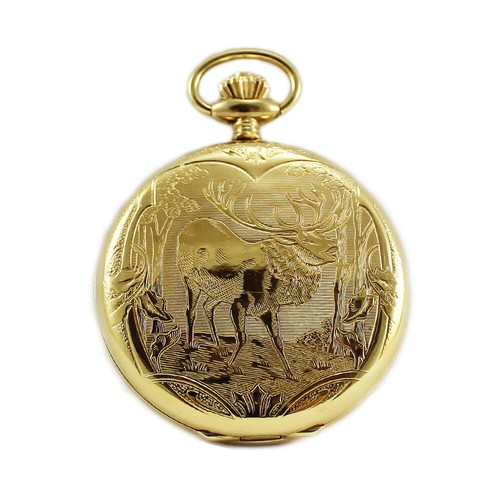 Orologio tasca acciaio pvd oro - acciaio,