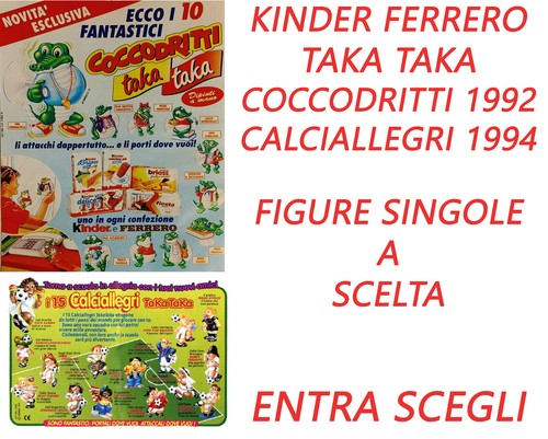 Kinder ferrero figure - ferrero,