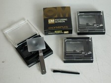 OM SYSTEM OLYMPUS N.3 DIVERSI SCHERMI DI MESSA A FUOCO PER OM1 - OM2 - OM3