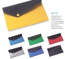 100 pz. PORTADOCUMENTI PER AUTO CON PERSONALIZZAZIONE AD 1 COLORE