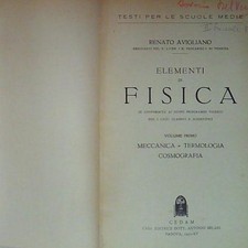 Avigliano ELEMENTI DI FISICA 1