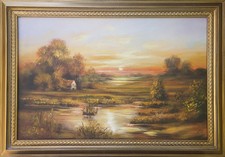 Paesaggio - Dipinto a Olio