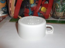 White vintage lunchbox thermos - white,