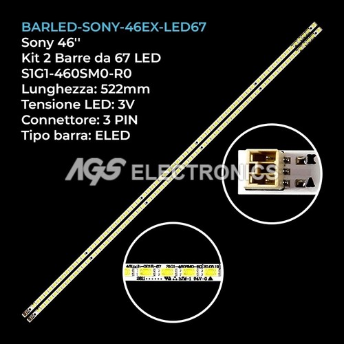 Kit barre strip led tv - strip,