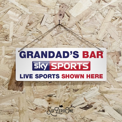 Insegna metallo bar sportiva - insegna,