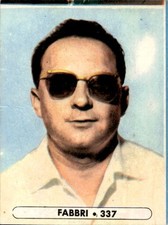 Card Calciatori Lampo 1962 #