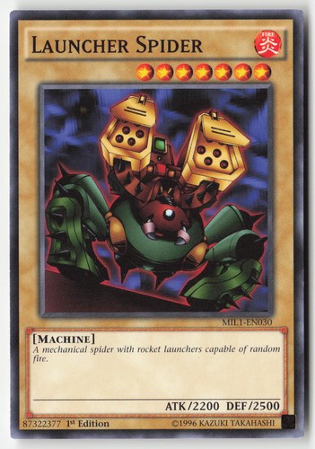 Yugioh ragno lanciatore - yugioh,