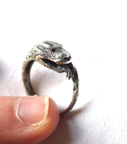 Antico anello argento - anello, magia