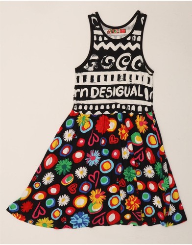 Abito desigual bambina grafica - abito,