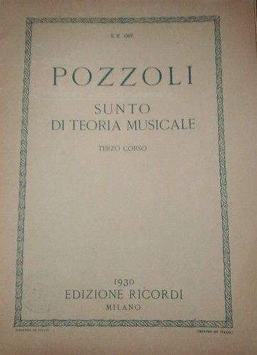 Sunto teoria musicale - teoria,