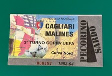 COPPA UEFA 1993/94 : CAGLIARI vs MALINES