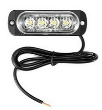 Faro 4 Led Stroboscopico 8W